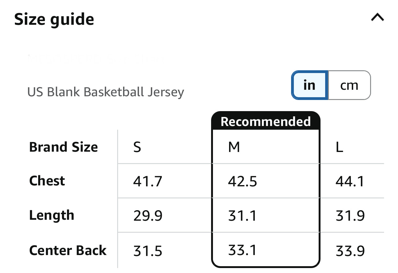 Custom Jersey - remaining balance