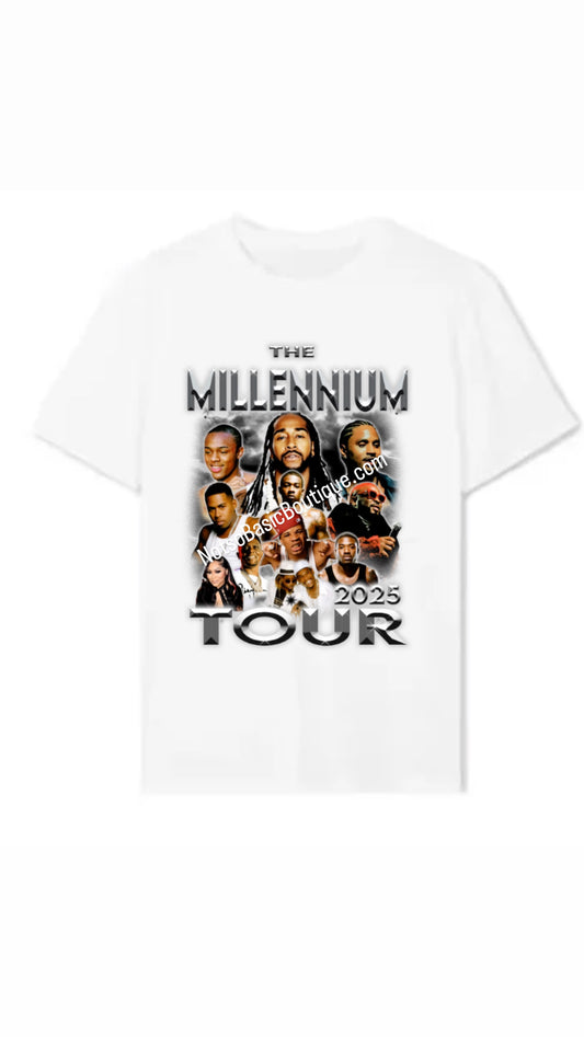 Millennium Tour - FRONT ONLY (SILVER)
