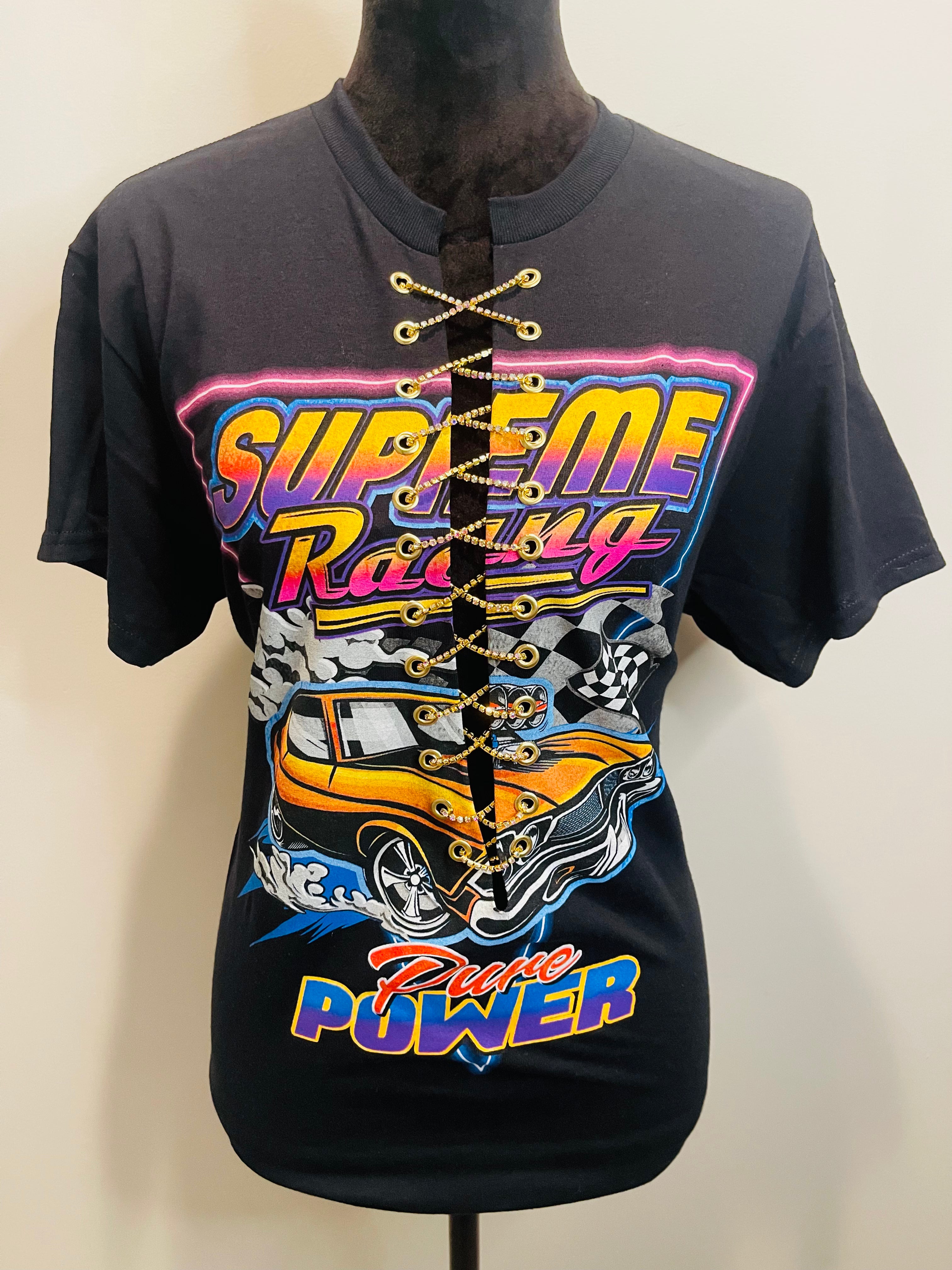 New high quality Authentic Supreme Racing shirt