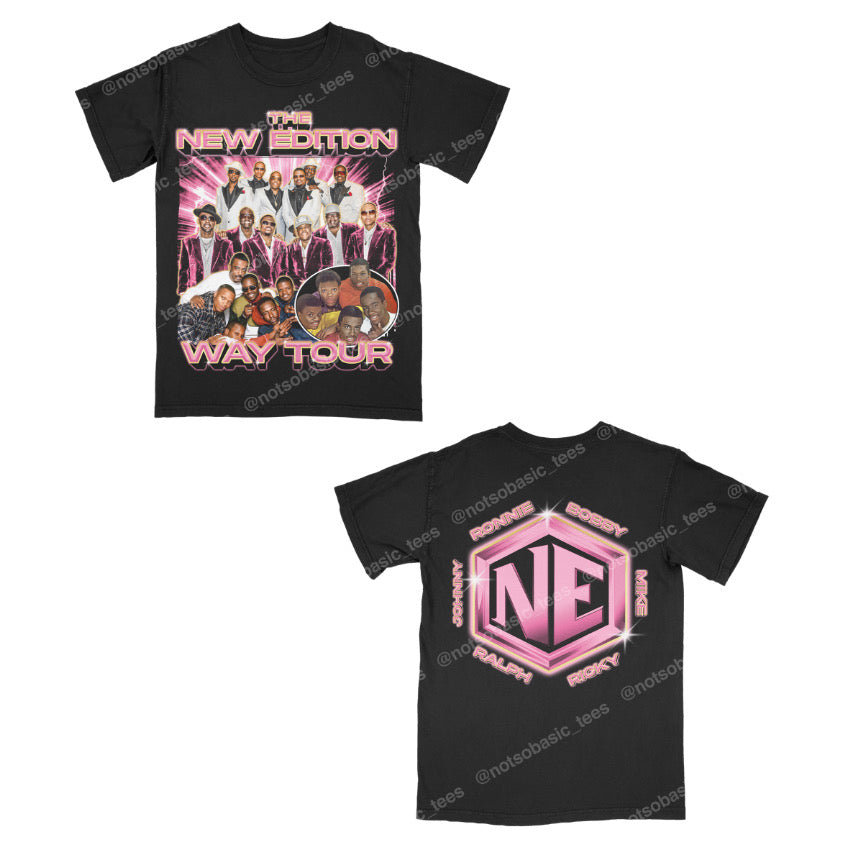 N.E - Pink & Gold