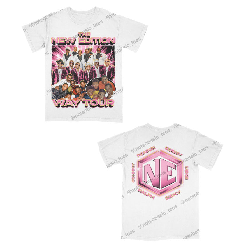 N.E - Pink & Gold