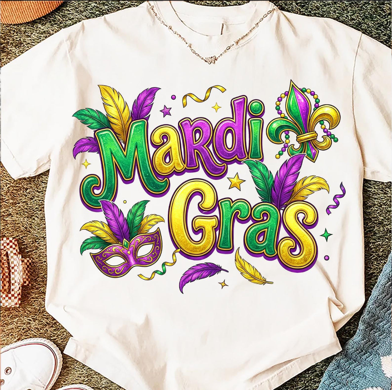 Mardi Gras - Glitter Effect