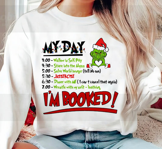 I’m BOOKED!
