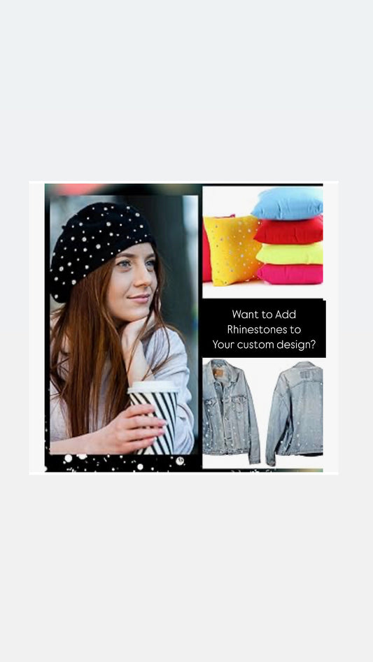 Add Rhinestones