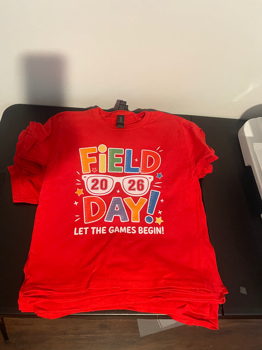 Field Day TShirts - Remaining Balance