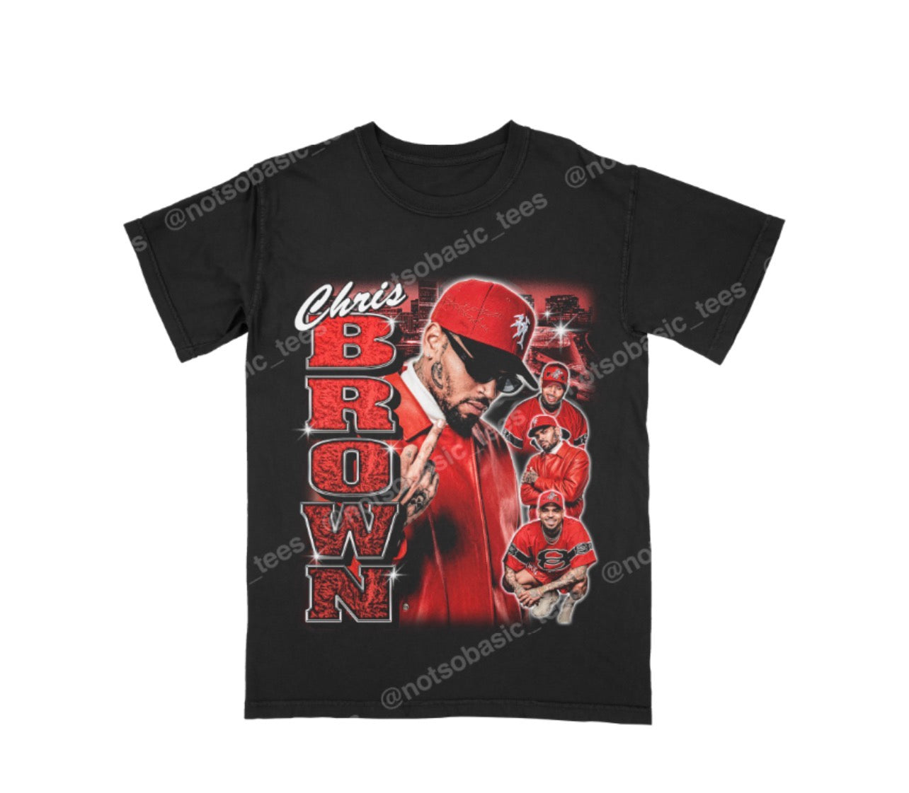 BROWN - RED design