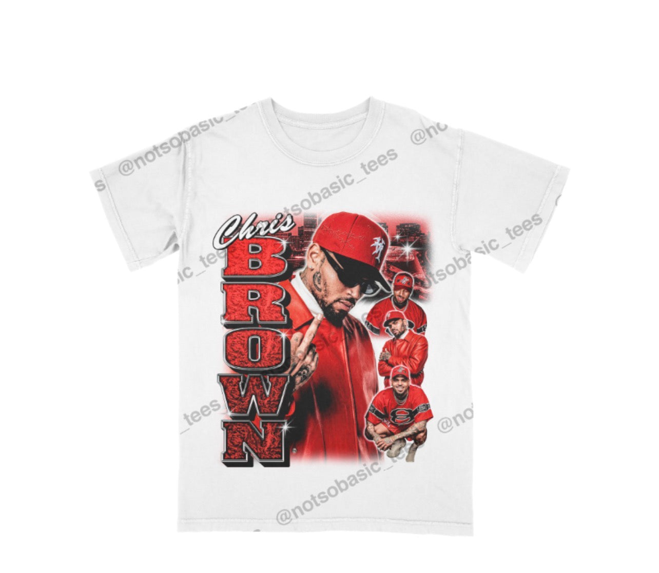 BROWN - RED design