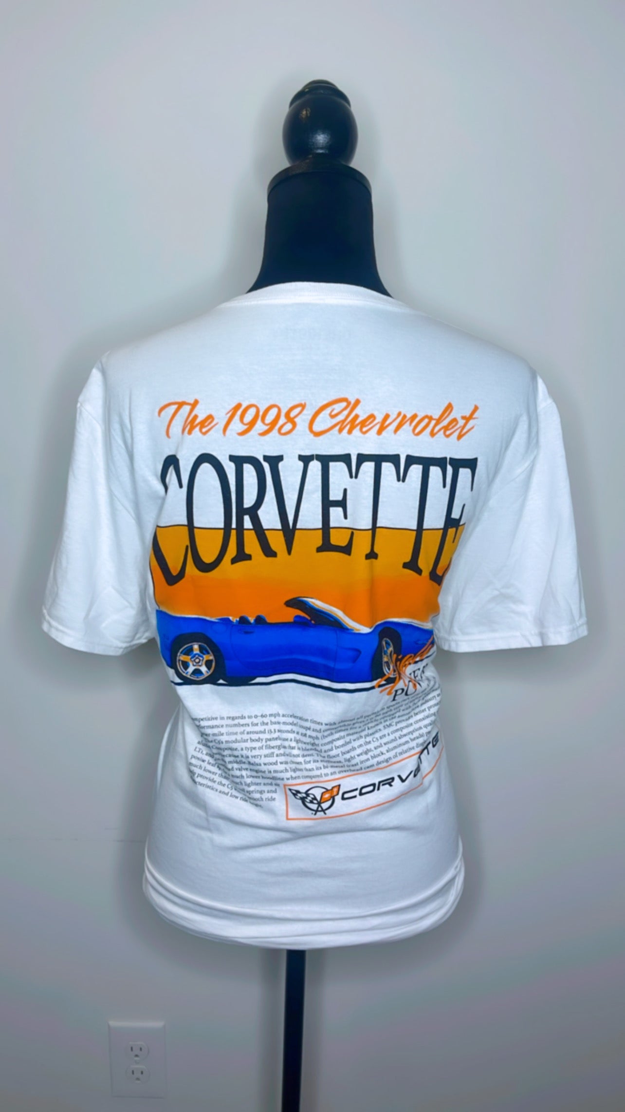 Corvette- Blue & Orange